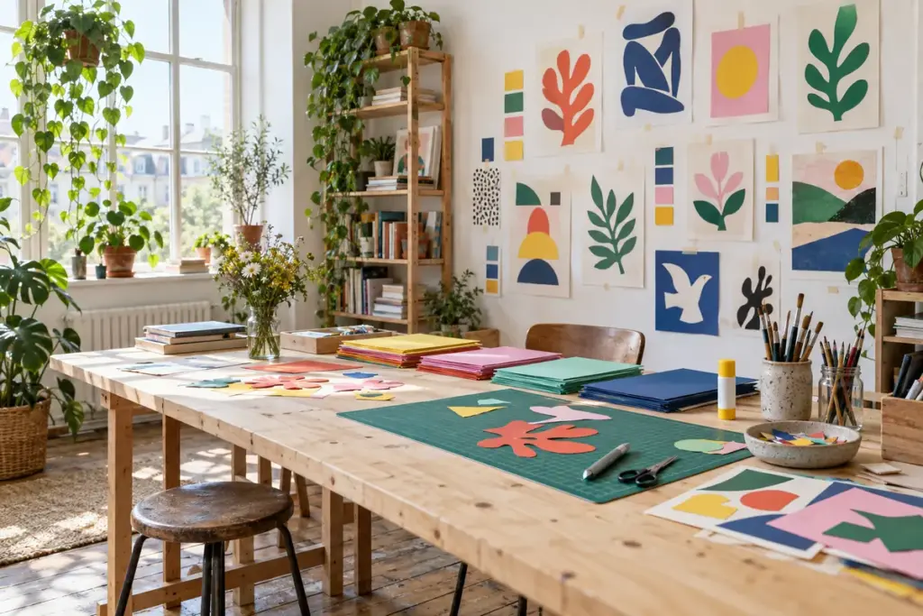 Setting up the Porto studio